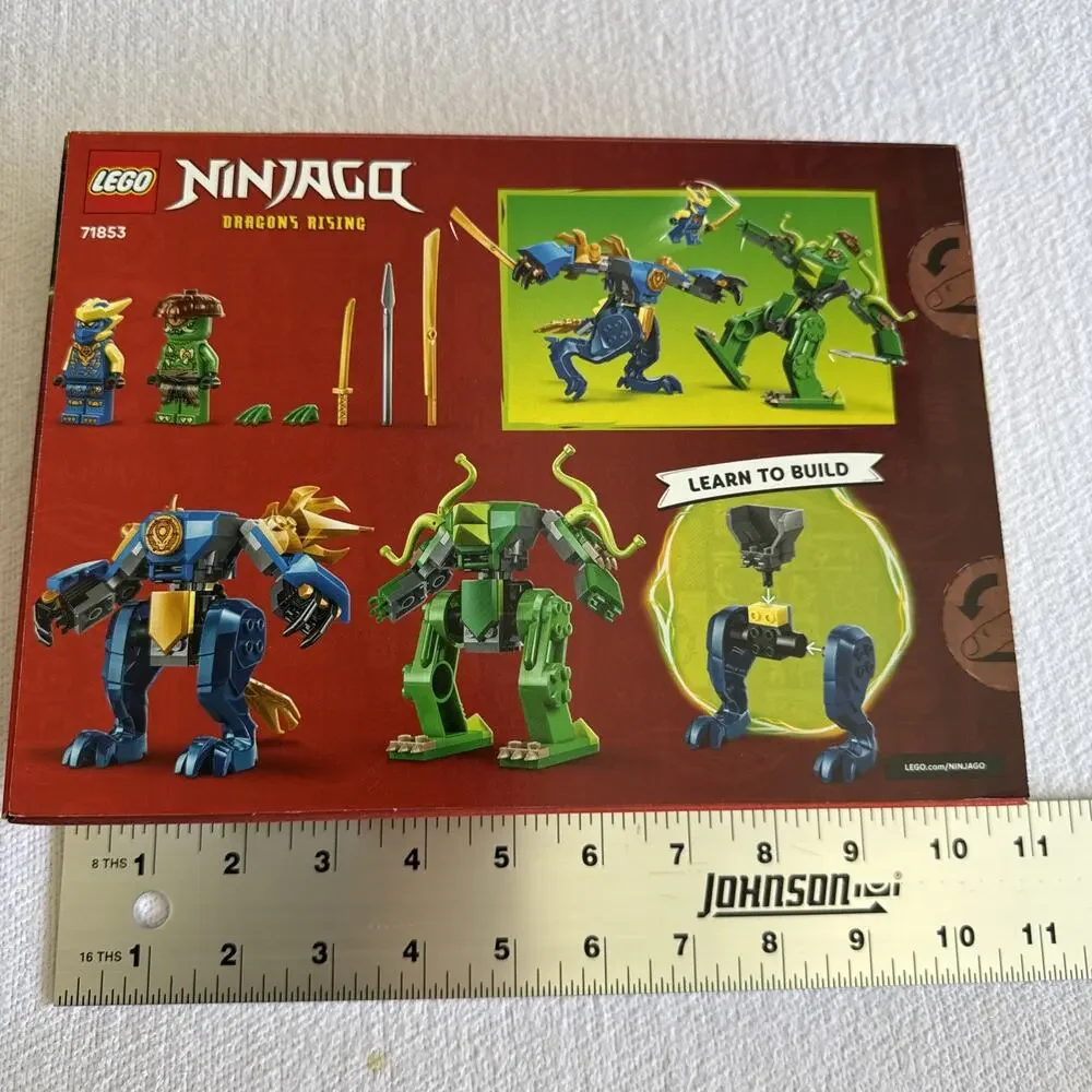 NEW LEGO Ninjago Dragons Rising Jay's Dragon Mech Fight 107 pieces 71853